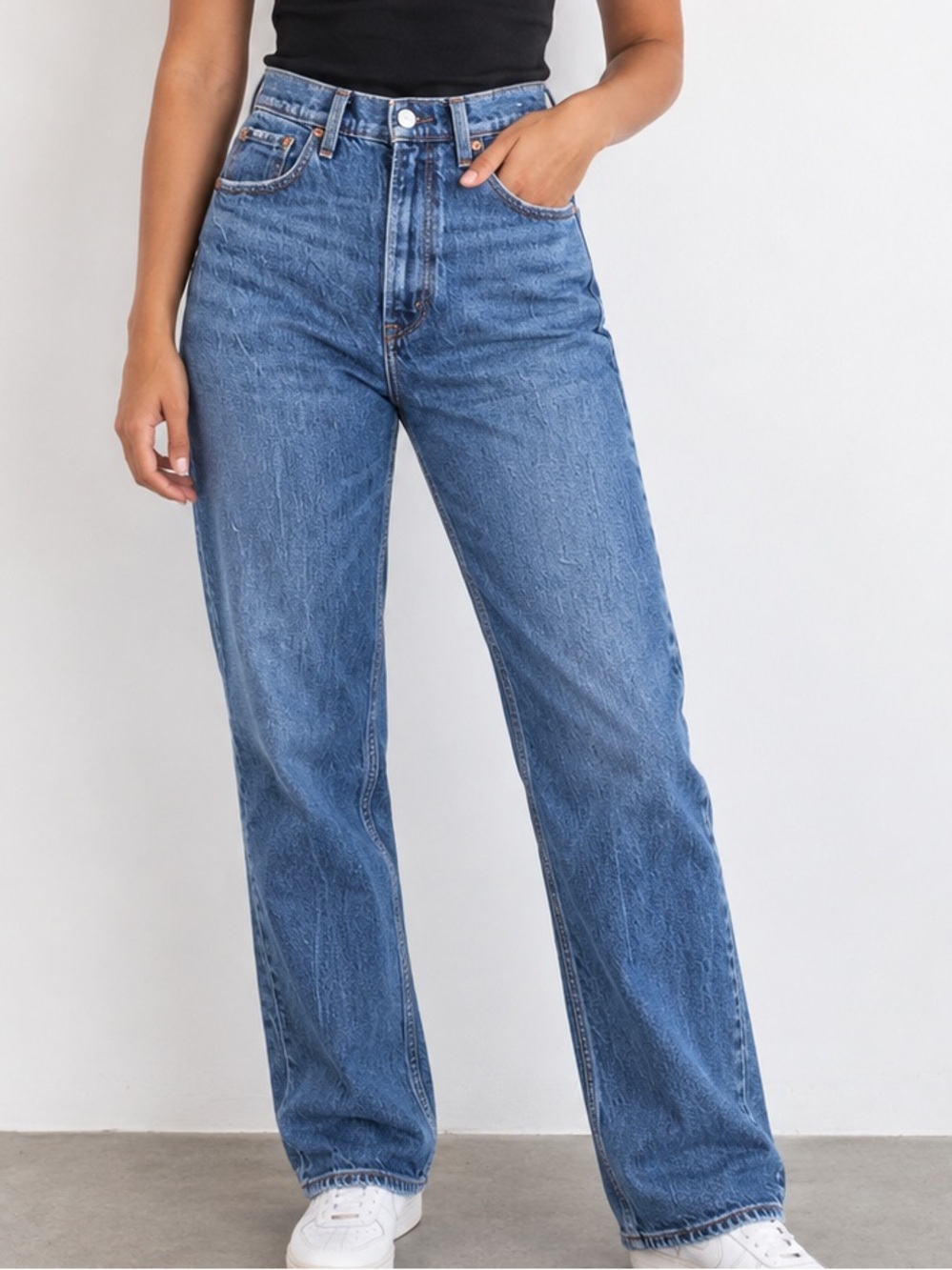 Abercrombie 90s Straight Ultra High Rise Jeans 28
